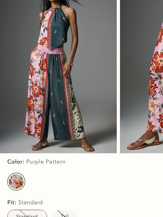Anthropologie Pants - Anthropologie- The Summerset Pull-On Pants. Printed Silky Eddition
